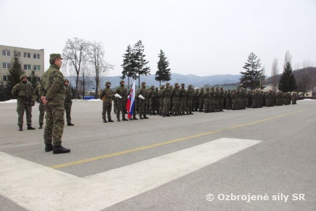 Odovzdanie a prevzatie funkcie veliteľa práporu rchbo PS OS SR