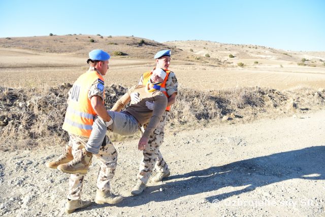 Inšpekcia vojenského veliteľa operácie UNFICYP v Sektore 4
