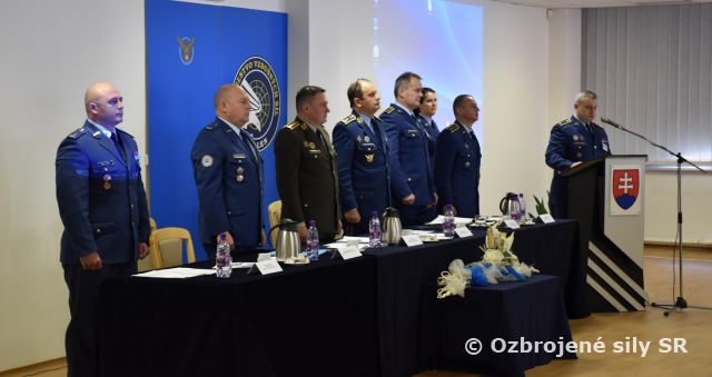 Veliteľ Vzdušných síl OS SR hodnotil výcvikový rok 2018