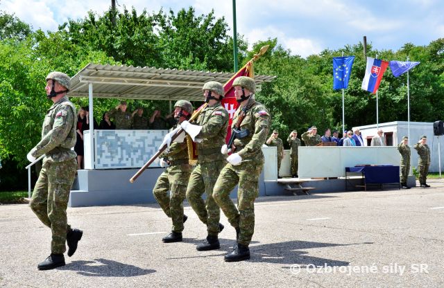 Slávnostné odovzdanie a prevzatia funkcie veliteľa 11. brigády vzdušných síl Nitra