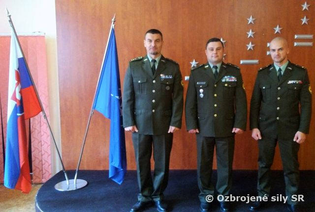 Výber najlepšieho vojaka mužstva a poddôstojníka v Pozemných silách OS SR za výcvikový rok 2017